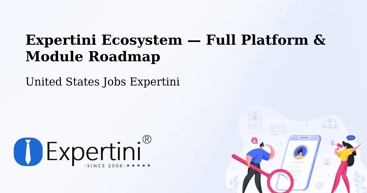 Expertini Ecosystem — Full Platform & Module Roadmap – Le Mars